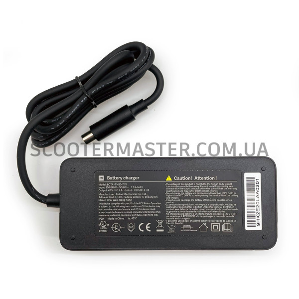 Зарядний пристрій оригінальний Xiaomi 42V - 1.7A 71W для Xiaomi M365 Pro Pro2 1S Essential