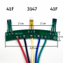 Датчики хола 3147 41F на платі для мотор-колеса