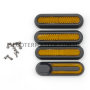 Накладки світловідбивні чорні, жовтий катафотXiaomi M365, Pro, Pro 2, 1s