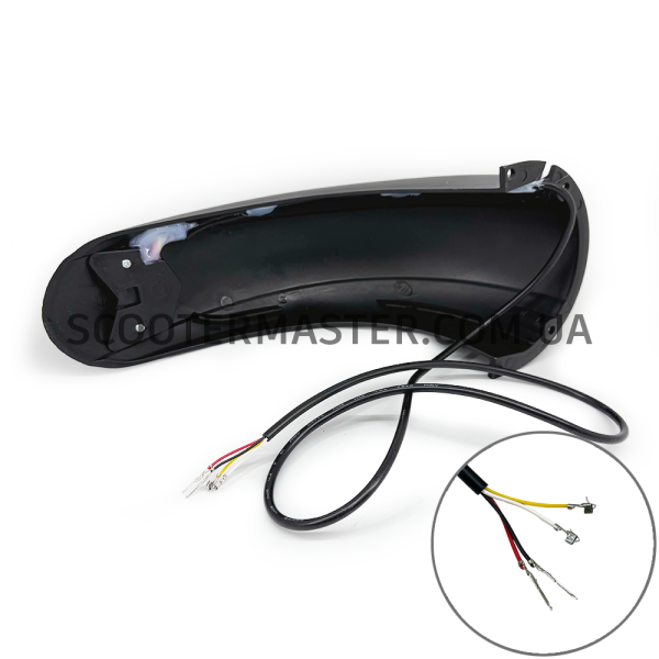 Крило заднє KUGOO M4/M4 Pro з стоп-сигналом  Крило заднє KUGOO M4/M4 Pro з стоп-сигналом