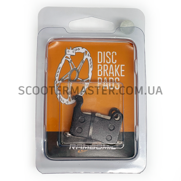 Гальмівні колодки напівметал Xiaomi Mi Electric Scooter 3, Mi 4 Pro, Segway Ninebot ZT3, ZT3 Pro, Ninebot P100se, P65