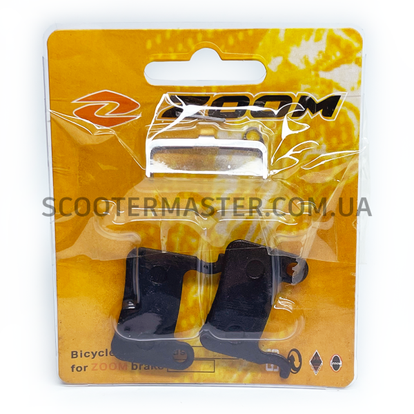 Гальмівні колодки ZOOM напівметал Xiaomi Mi Electric Scooter 3, Mi 4 Pro, Segway Ninebot ZT3, ZT3 Pro, Ninebot P100se, P65